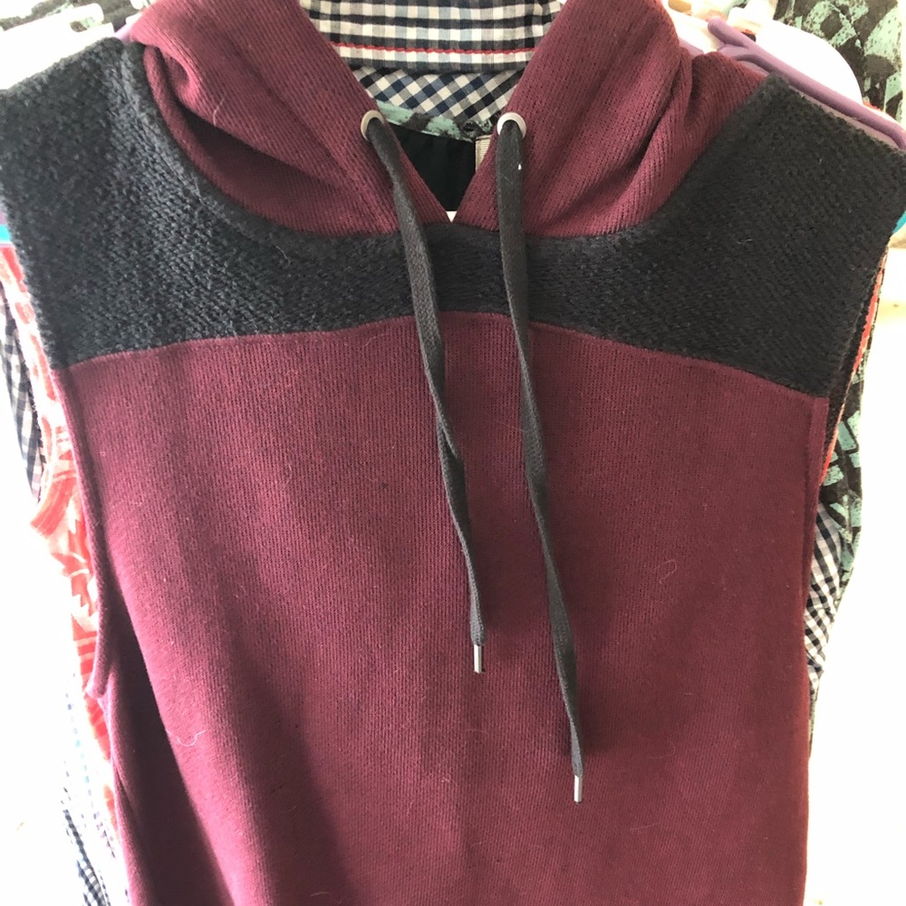 Maroon Vest NWT